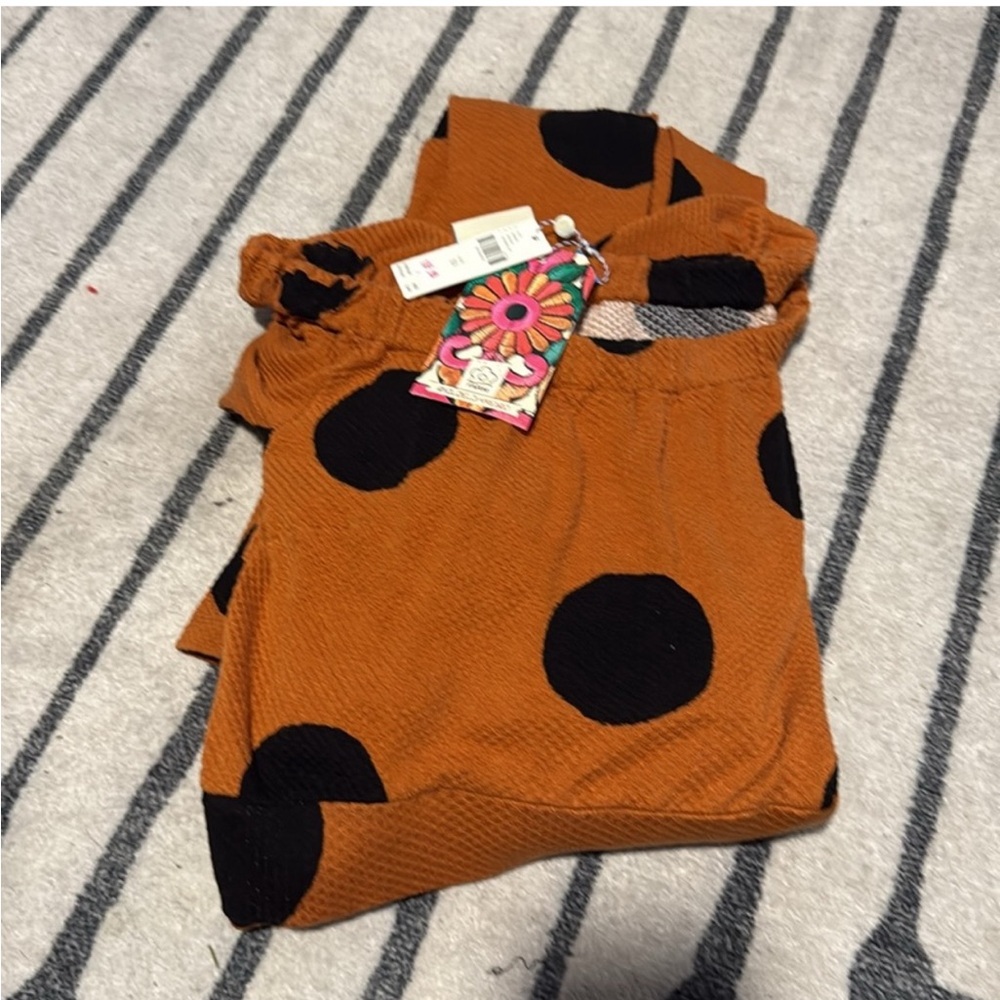 Farm Rio Polka Dot Off-Shoulder Jumpsuit new with tags - Picture 5 of 6
